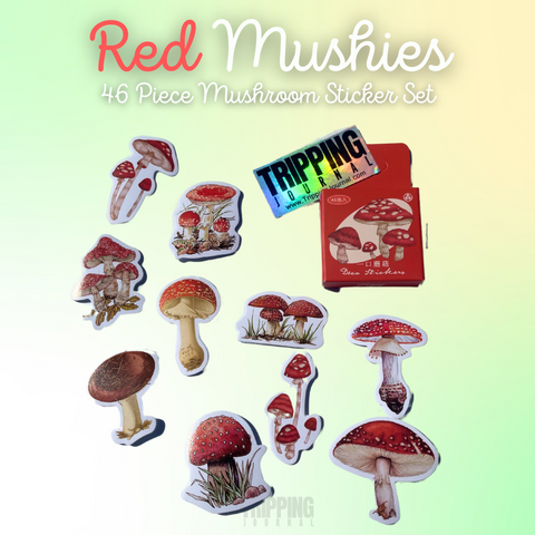 Red Mushies Sticker Set 🍄