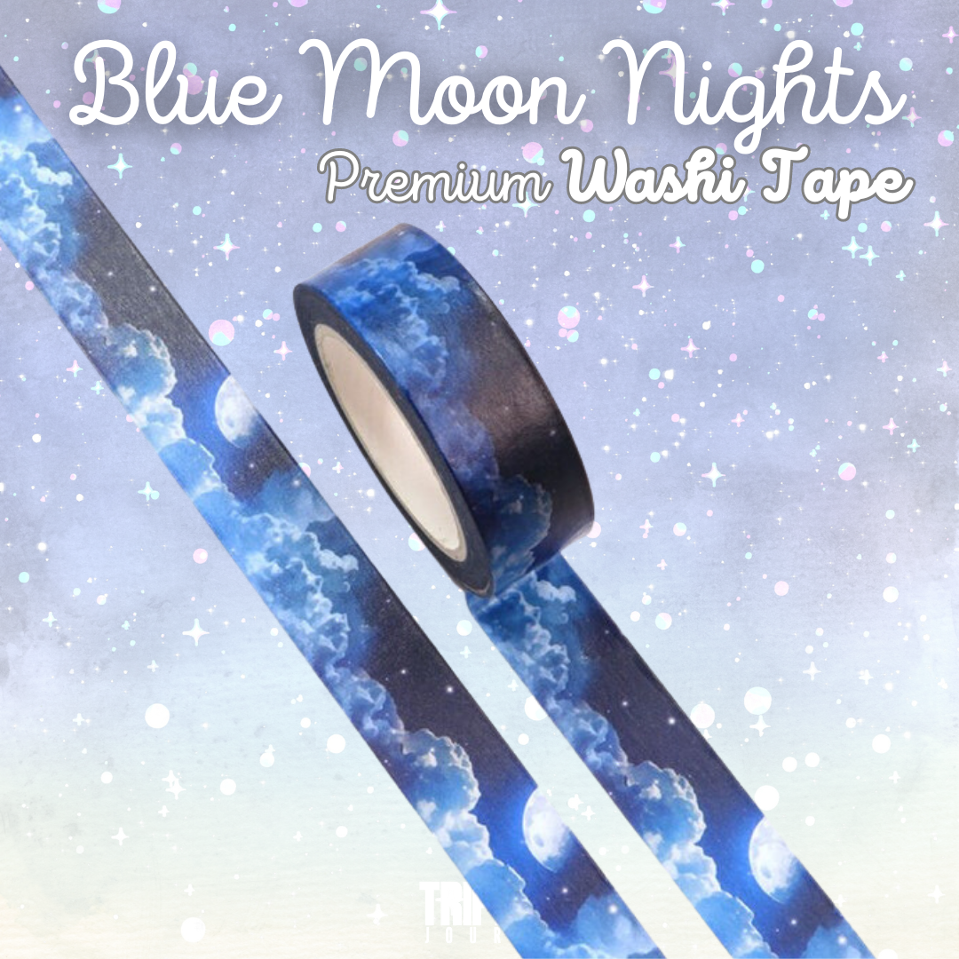 Blue Moon Nights Washi Tape