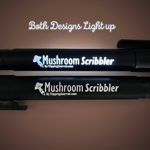 Mushroom Scribbler : LED Light up Mushroom Pen! 💡