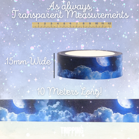 Blue Moon Nights Washi Tape