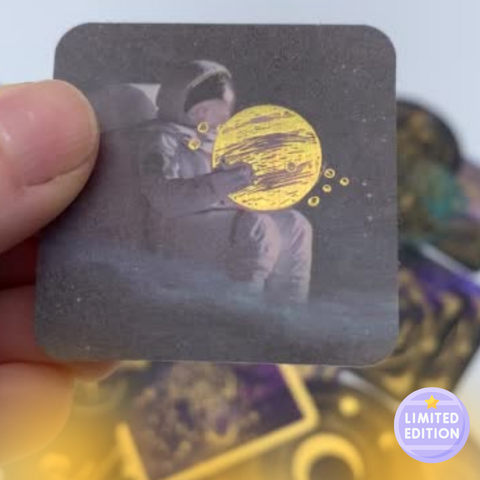 ⚡Special Edition: Bronze Foil Galactic Voyager Stickers ⚡