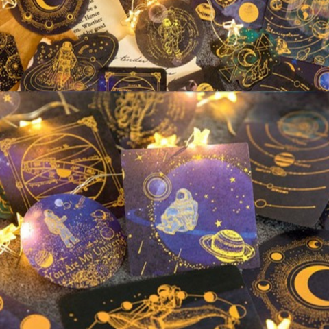 ⚡Special Edition: Bronze Foil Galactic Voyager Stickers ⚡