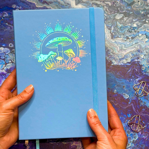 Limited Edition "Supernova" Pastel Blue Bullet Journal ☾